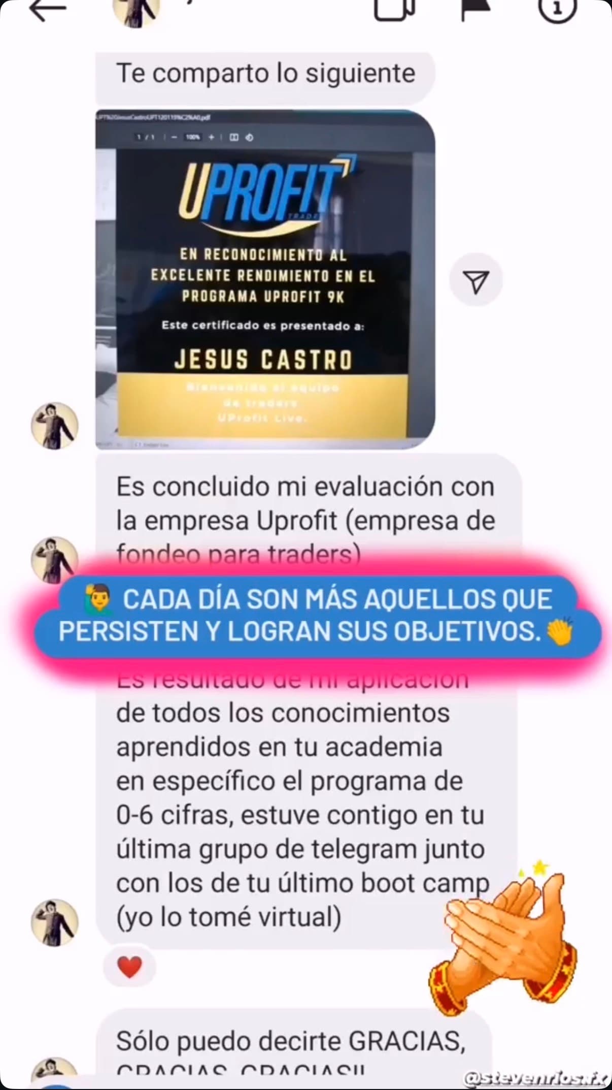 Testimonio real de un alumno de SR Academy
